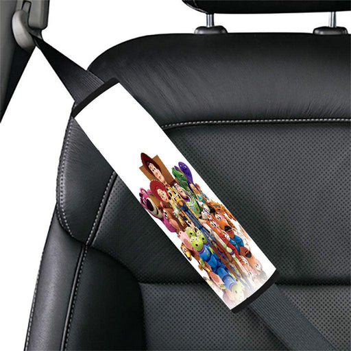 full white toy story character Car seat belt cover - Grovycase