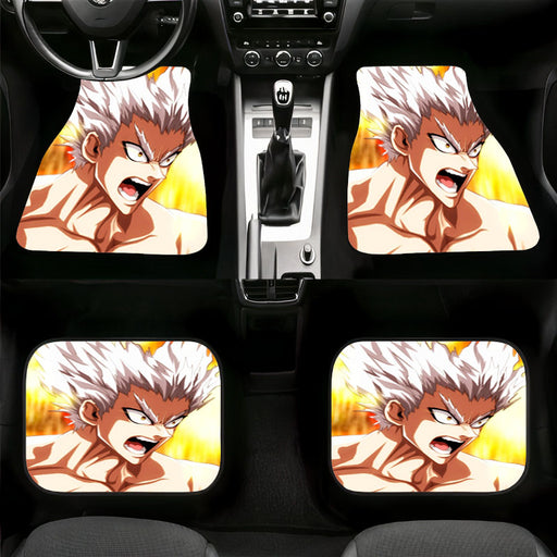 garau power one punch man Car floor mats Universal fit