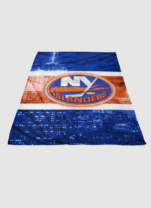 NEW YORK ISLANDERS HOCKEY LOGO 1 soft fleece blanket