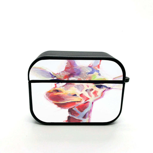 giraffe potrait airpods case