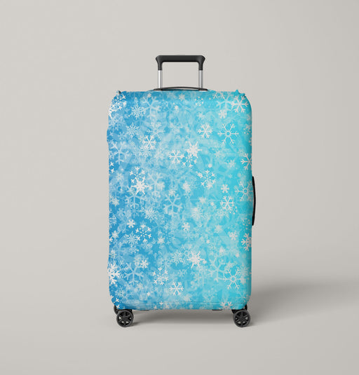 frozen special texture movies Luggage Cover | suitcase