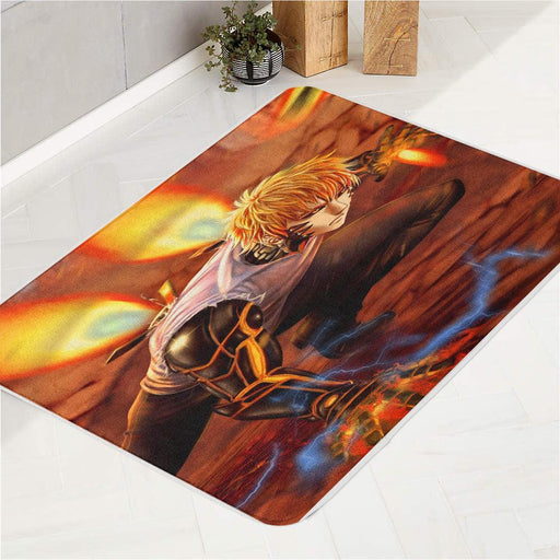 genos cybord one punch man season 2 bath rugs