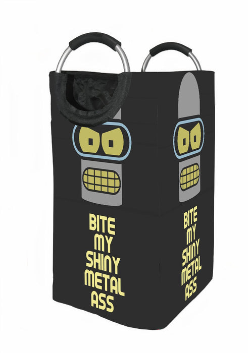 Futurama Bite My Shiny Metal Ass Laundry Hamper | Laundry Basket