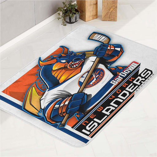 new york islanders hockey bath rugs