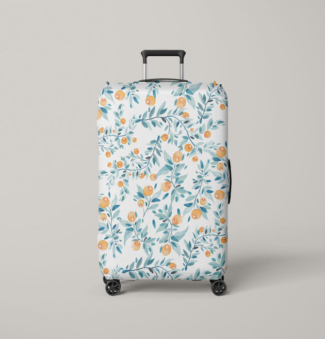 fruit watercolor painting Luggage Cover | suitcase