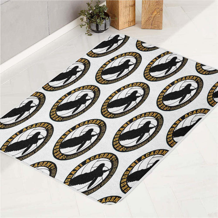 fukurodani academy strongest from the east haikyuu bath rugs