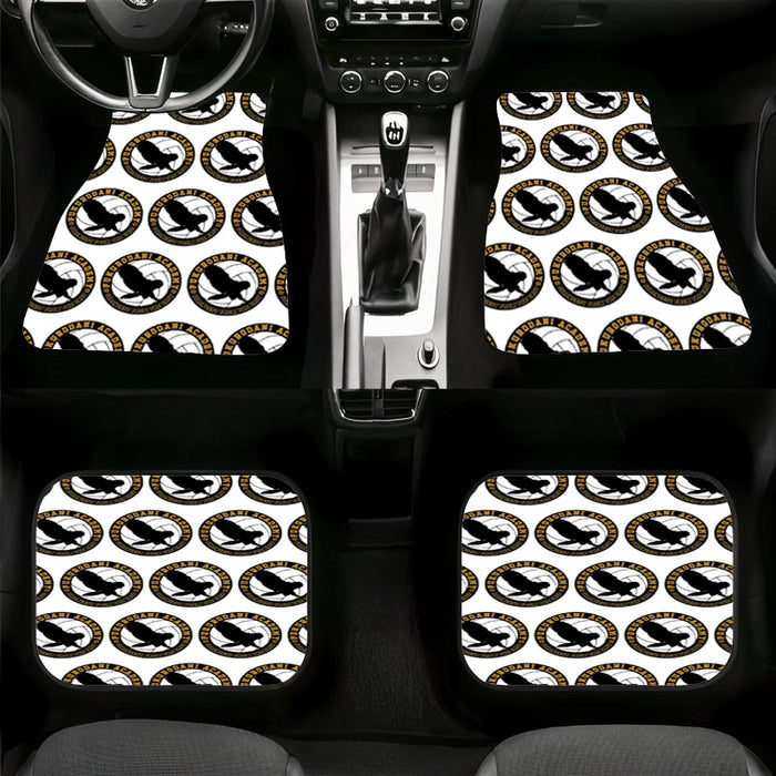 fukurodani academy strongest from the east haikyuu Car floor mats Universal fit