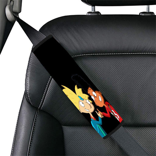 glasses cat pattern Car seat belt cover