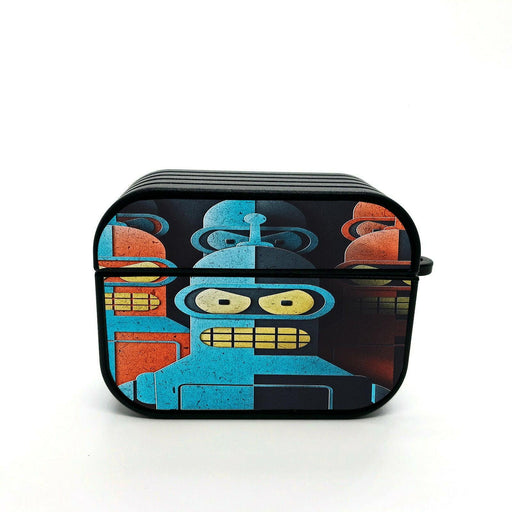 Futurama Paper Red Blue airpod case