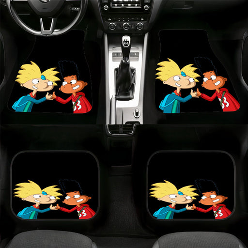 gerald and arnold nickelodeon series Car floor mats Universal fit