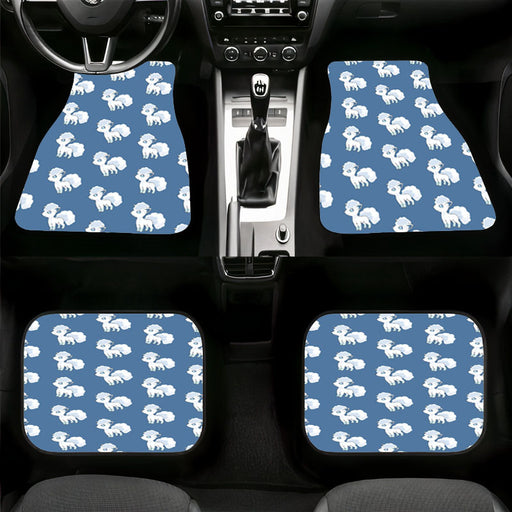 fur white pokemon species Car floor mats Universal fit