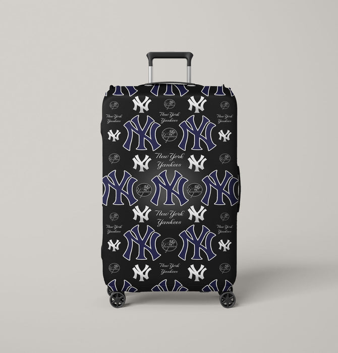 new york yankees 3 Luggage Cover | suitcase