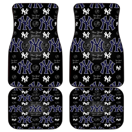 new york yankees 3 Car floor mats Universal fit