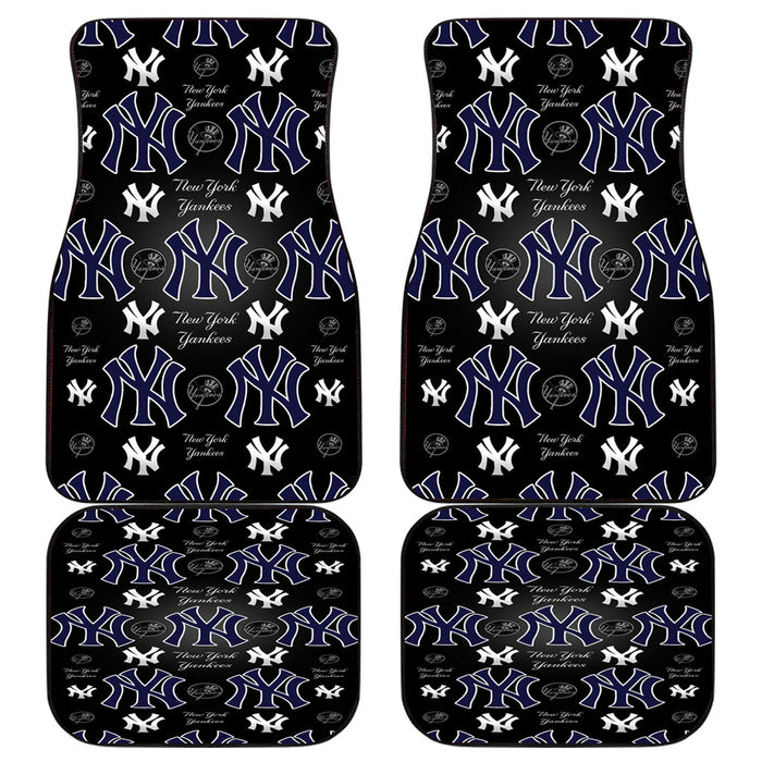 new york yankees 3 Car floor mats Universal fit