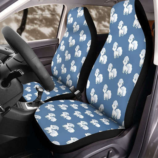 fur white pokemon species Car Seat Covers