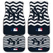 NEW YORK YANKEES BLUE CHEVRON PATTERN Car floor mats Universal fit