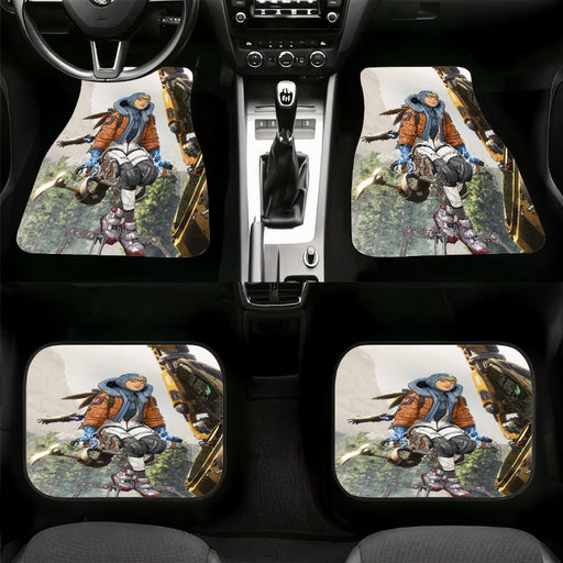 futuristic graphic wattson apex legends Car floor mats Universal fit