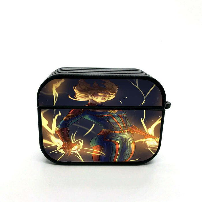 glowing captain marvel airpods case