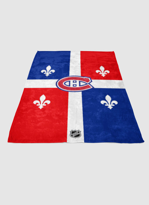 NHL Montreal Canadiens Fence of Glory soft fleece blanket