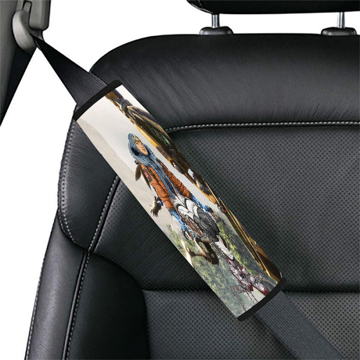 futuristic graphic wattson apex legends Car seat belt cover - Grovycase