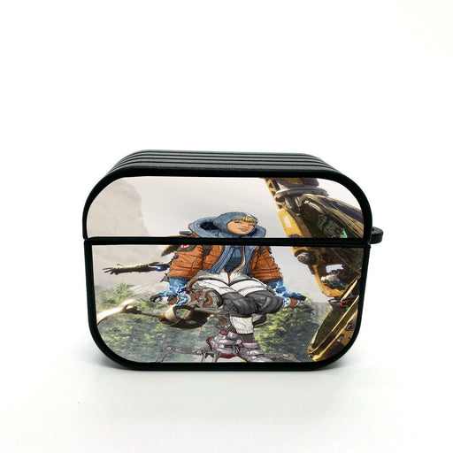 futuristic graphic wattson apex legends airpod case