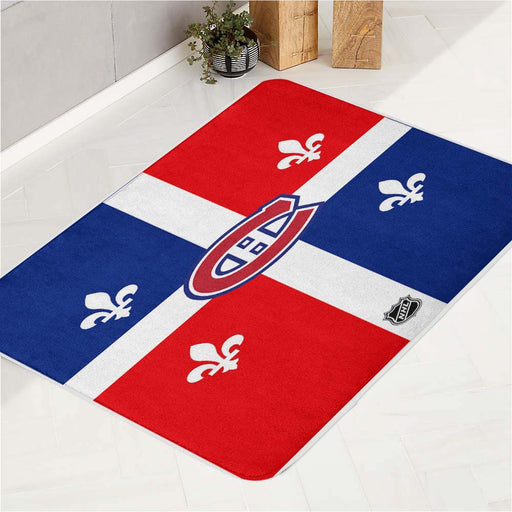 NHL Montreal Canadiens Fence of Glory bath rugs