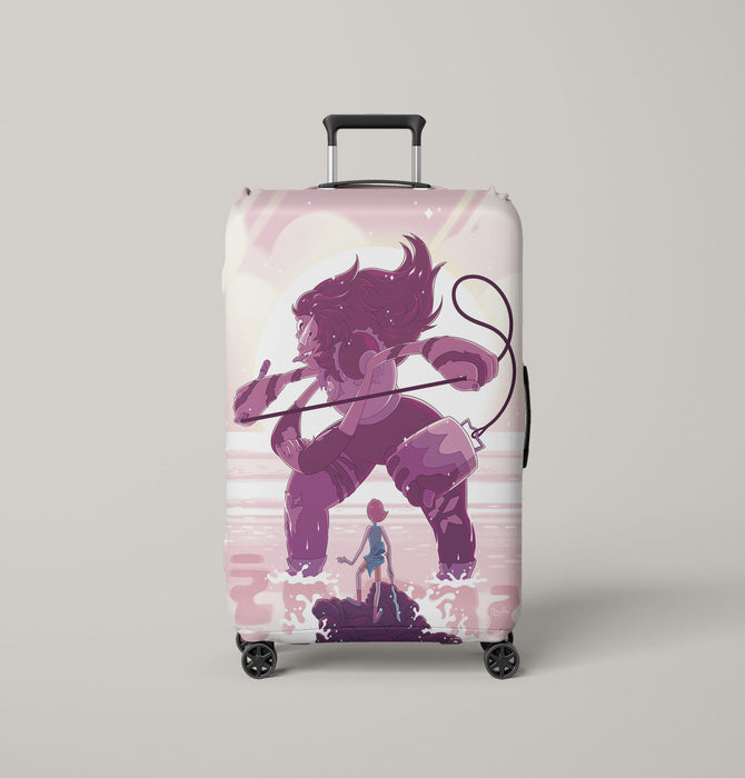 giant and pearl cartoon network Luggage Covers | Suitcase