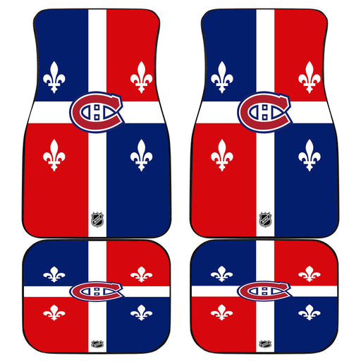 NHL Montreal Canadiens Fence of Glory Car floor mats Universal fit