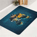 futuristic hud nhl player bath rugs