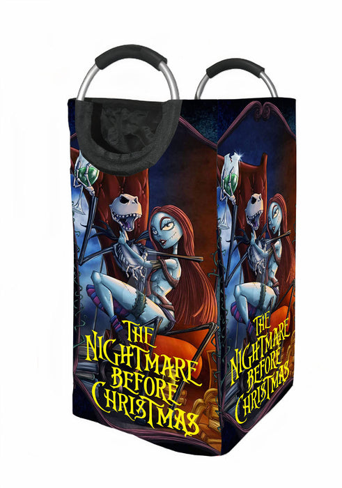 nightmare before christmas romance Laundry Hamper | Laundry Basket