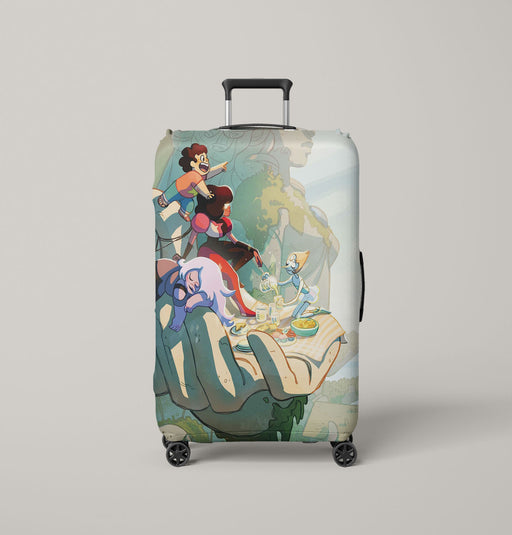 giant hand steven universe Luggage Covers | Suitcase