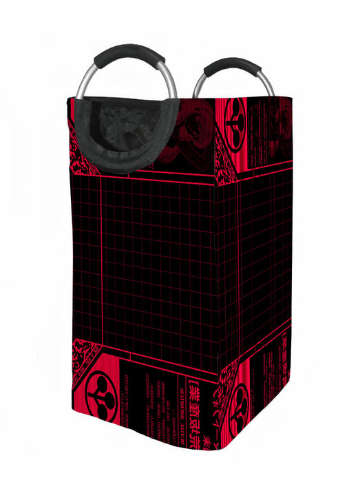 futuristic of neon genesis Laundry Hamper | Laundry Basket