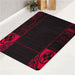 futuristic of neon genesis bath rugs