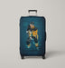 futuristic hud nhl player Luggage Covers | Suitcase