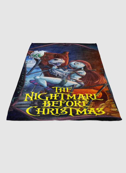 Nightmare Before Christmas Romance soft fleece blanket