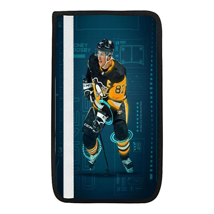 futuristic hud nhl player Car seat belt cover