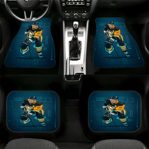 futuristic hud nhl player Car floor mats Universal fit