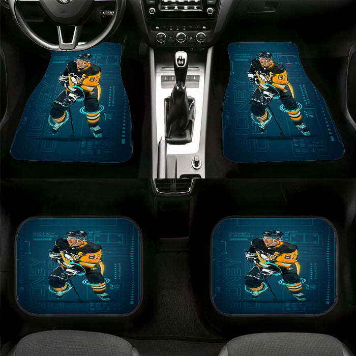 futuristic hud nhl player Car floor mats Universal fit