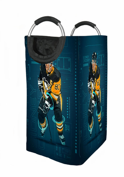 futuristic hud nhl player Laundry Hamper | Laundry Basket