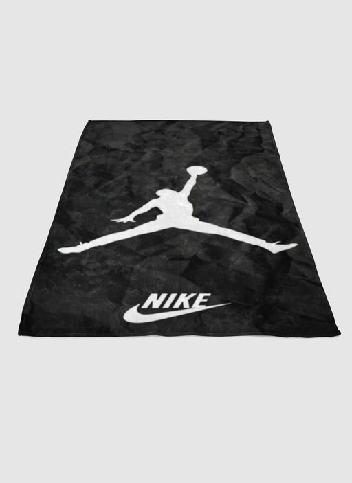 NIKE AIR JORDAN LOGO 2 soft fleece blanket