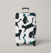 galaxy cat multiple exposure Luggage Cover | suitcase