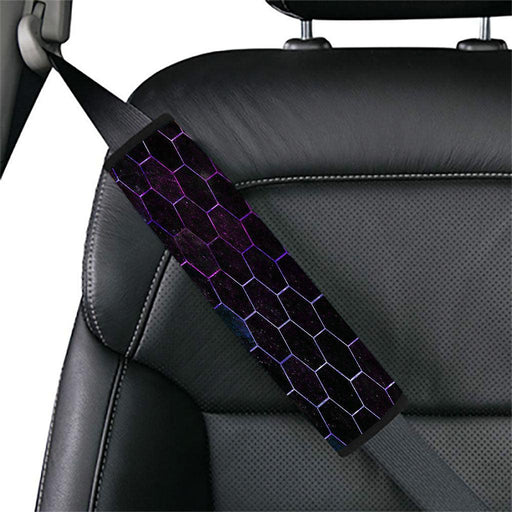 galaxy hexagon metal vibe Car seat belt cover