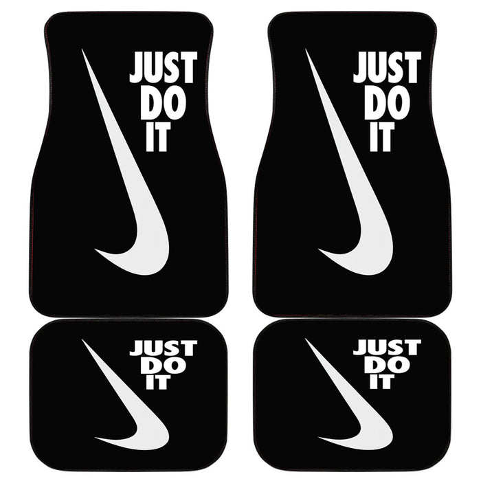 NIKE LOGO JUST DO IT Car floor mats Universal fit