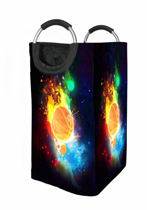 galaxy basketball colorful Laundry Hamper | Laundry Basket