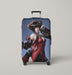 girl cute devil character tekken 7 Luggage Covers | Suitcase