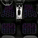 galaxy hexagon metal vibe Car floor mats Universal fit