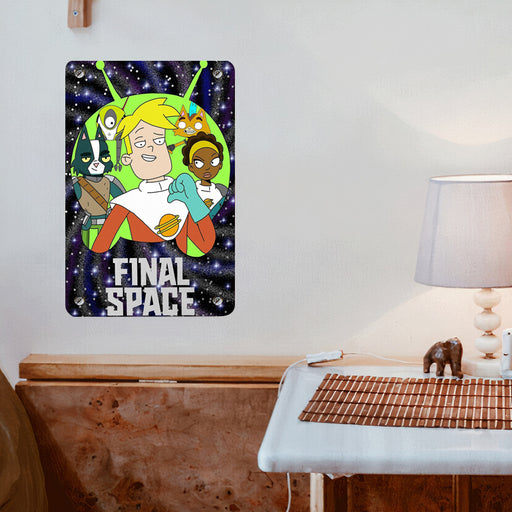 galaxy final space main character Poster Metal print wall art