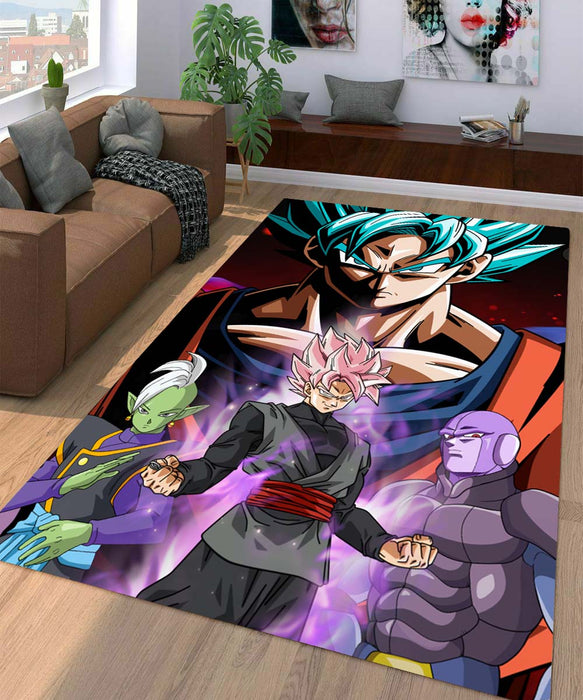 goku and another character Living room carpet rugs