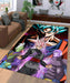 goku and another character Living room carpet rugs