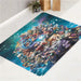 girl of league of legends bath rugs